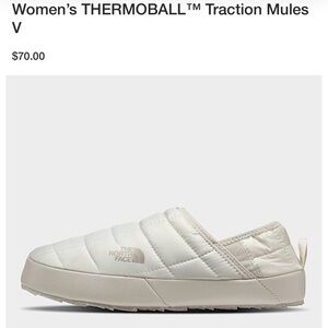The North Face Women's Thermoball Traction Mules - Cream